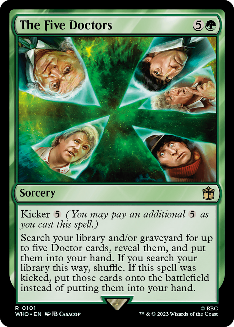 The Five Doctors [Doctor Who] [Foil]