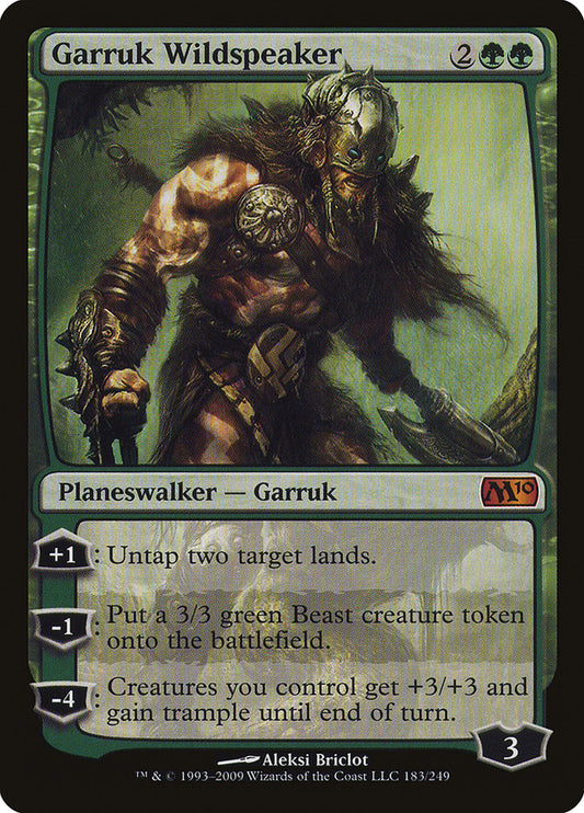 Garruk Wildspeaker [Core Set 2010]