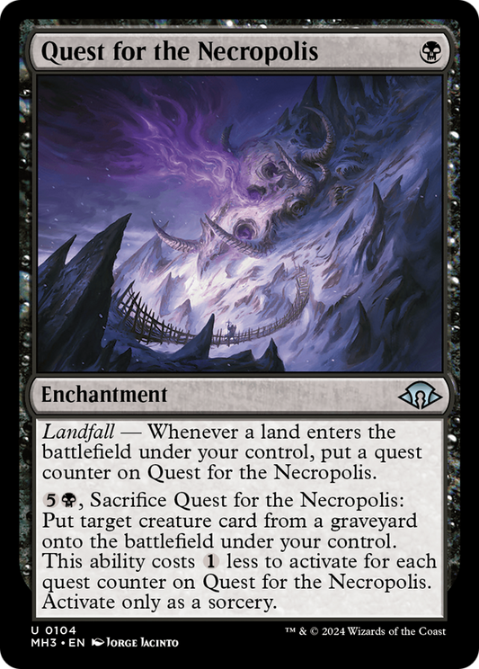 Quest for the Necropolis [Modern Horizons 3] [Foil]