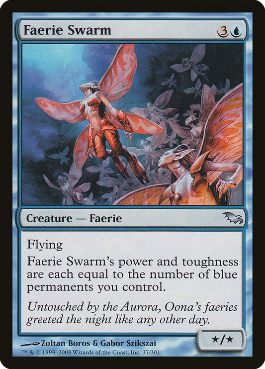 Faerie Swarm [Shadowmoor] [Foil]