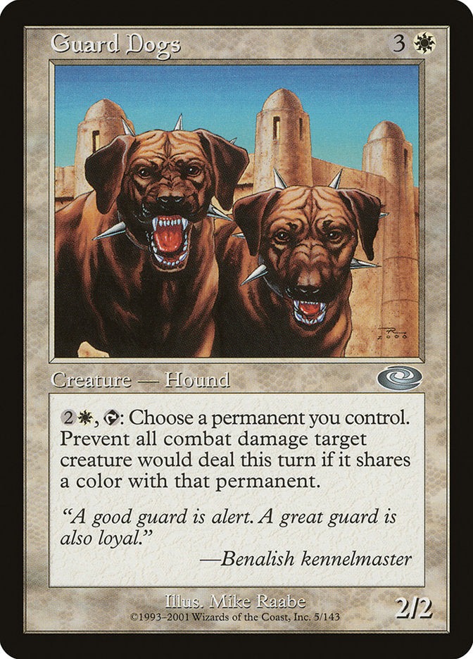 Guard Dogs [Planeshift] [Foil]