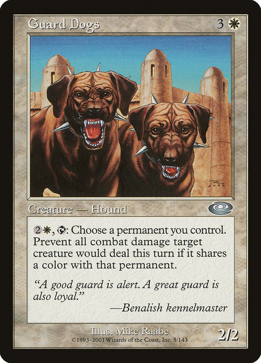 Guard Dogs [Planeshift] [Foil]