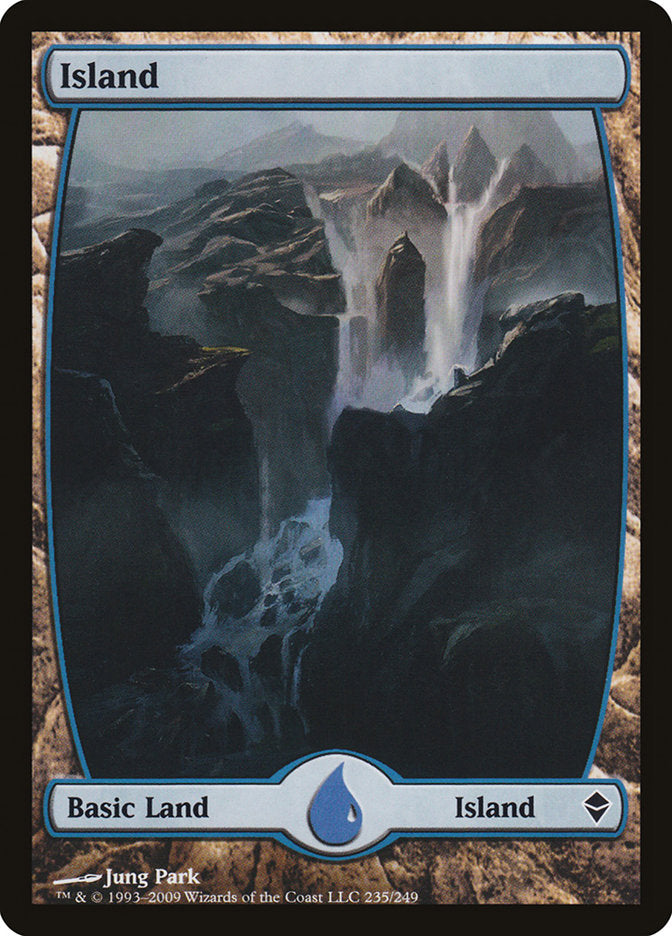 Island (235) [Zendikar] [Foil]