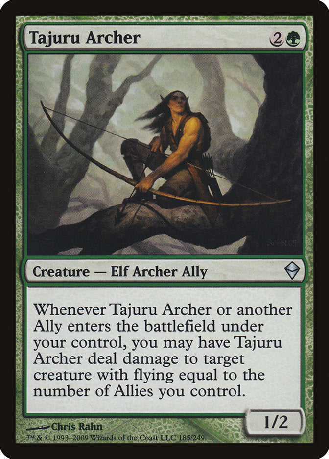 Tajuru Archer [Zendikar] [Foil]