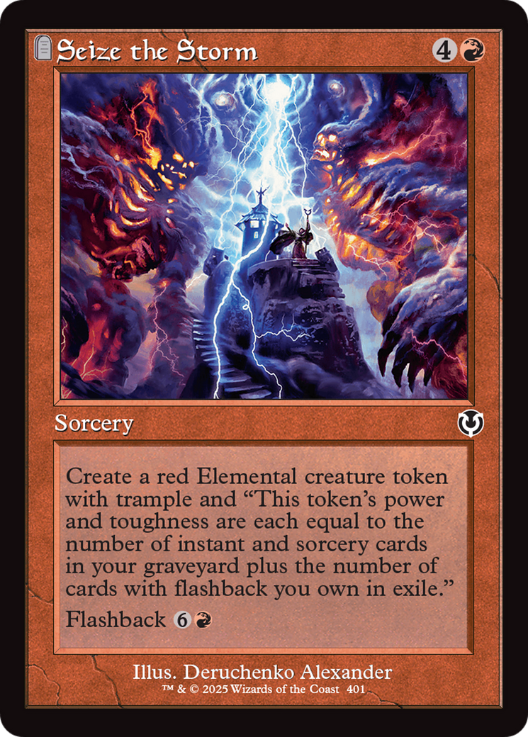 Seize the Storm (Retro Frame) [Innistrad Remastered] [Foil]