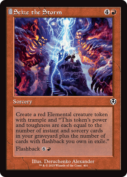 Seize the Storm (Retro Frame) [Innistrad Remastered] [Foil]