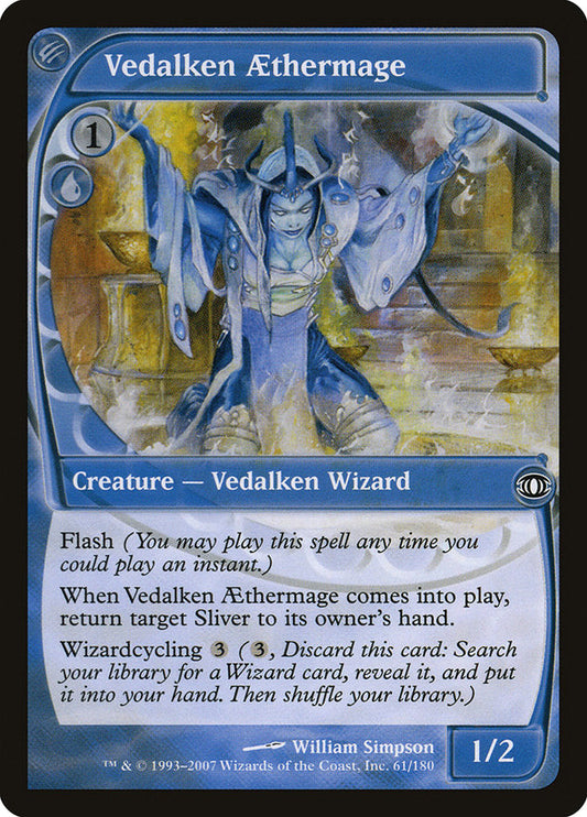 Vedalken Aethermage [Future Sight] [Foil]