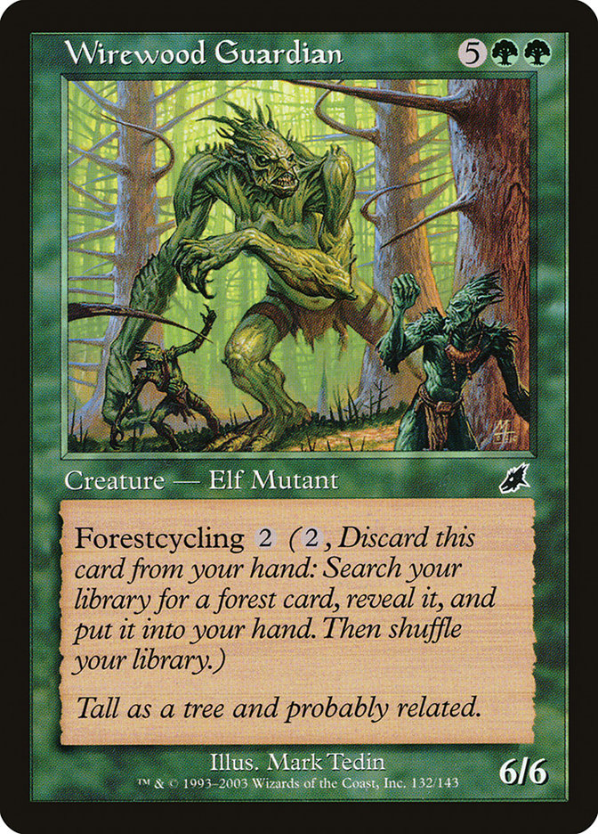 Wirewood Guardian [Scourge] [Foil]