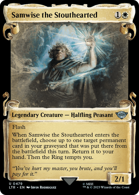 Samwise the Stouthearted [The Lord of the Rings: Tales of Middle-Earth Showcase Scrolls] [Foil]