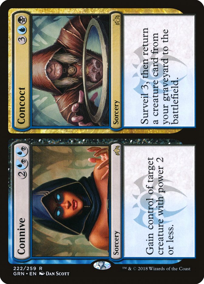 Connive // Concoct [Guilds of Ravnica] [Foil]
