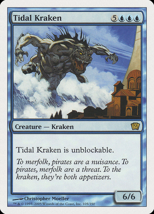 Tidal Kraken [Ninth Edition] [Foil]