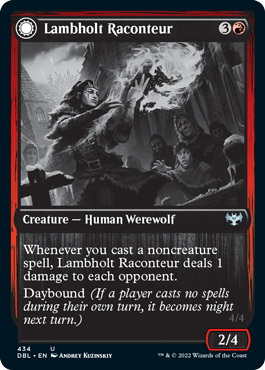 Lambholt Raconteur // Lambholt Ravager [Innistrad: Double Feature] [Foil]