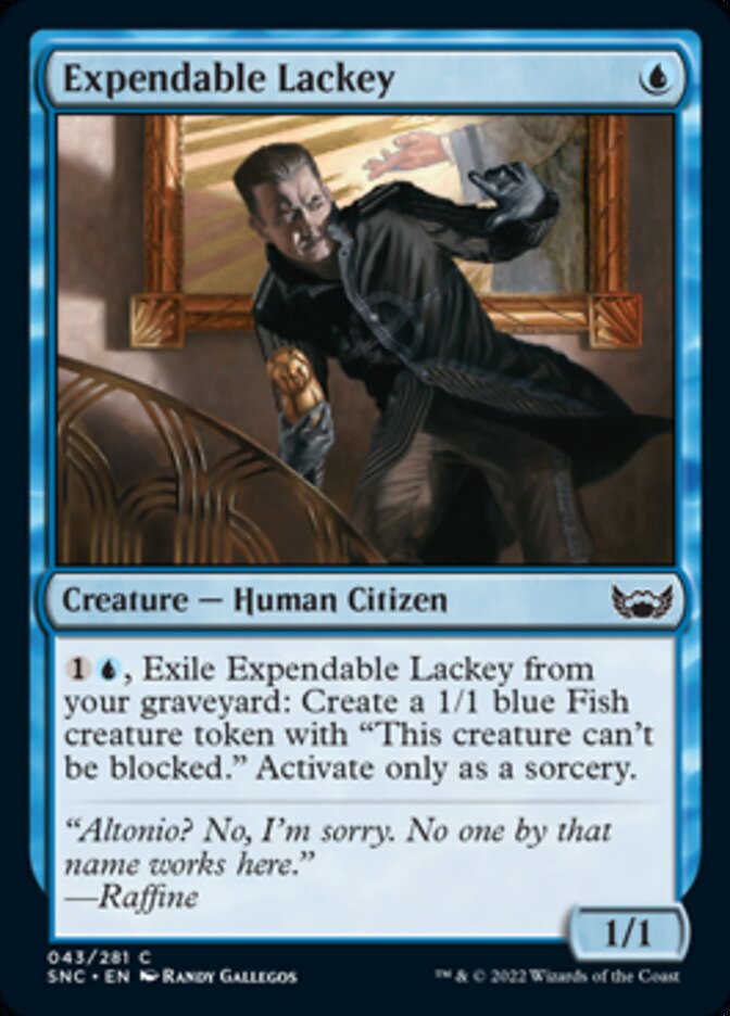Expendable Lackey [Streets of New Capenna] [Foil]