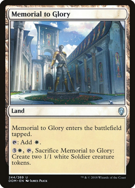 Memorial to Glory [Dominaria] [Foil]