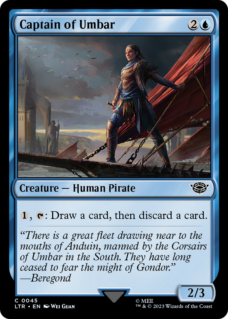 Captain of Umbar [The Lord of the Rings: Tales of Middle-Earth] [Foil]