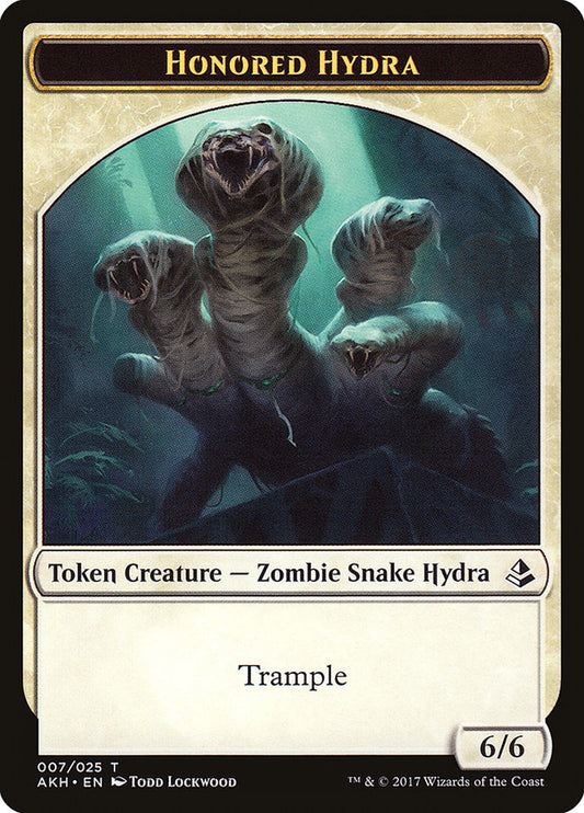Honored Hydra Token [Amonkhet Tokens] [Foil]