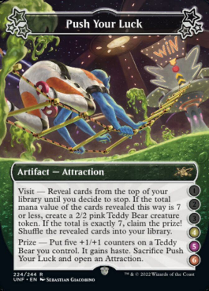 Push Your Luck (4-5-6) [Unfinity] [Foil]
