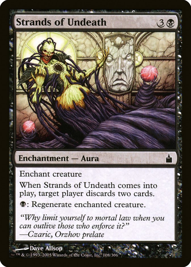 Strands of Undeath [Ravnica: City of Guilds] [Foil]
