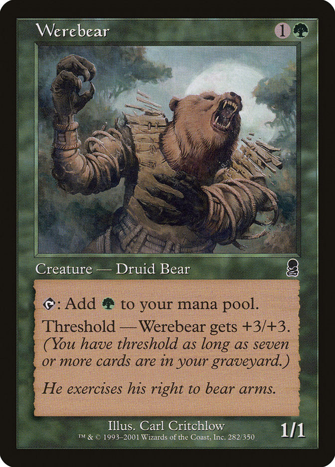 Werebear [Odyssey] [Foil]