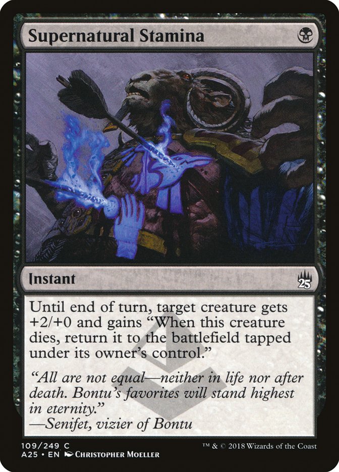 Supernatural Stamina [Masters 25] [Foil]
