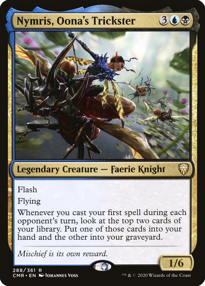 Nymris, Oona's Trickster [Commander Legends] [Foil]