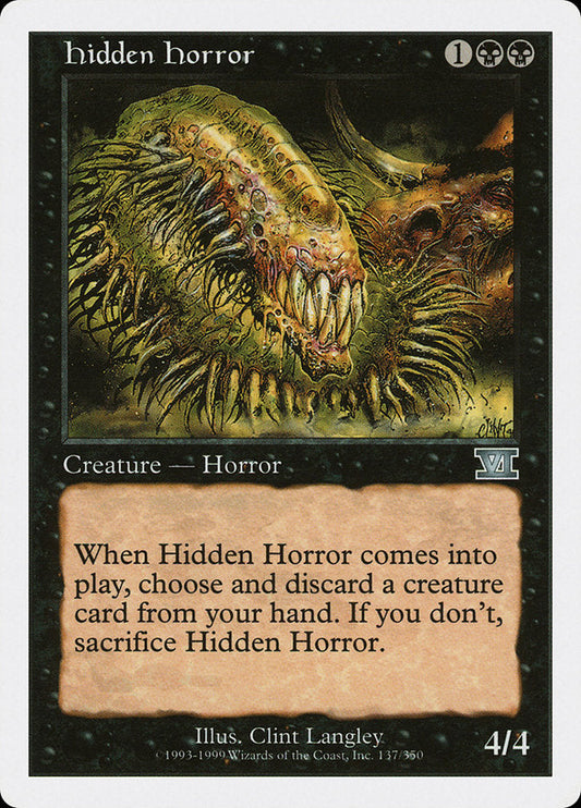 Hidden Horror [Sixth Edition]