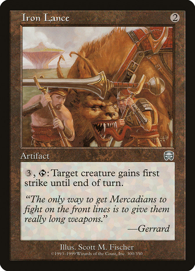Iron Lance [Mercadian Masques] [Foil]