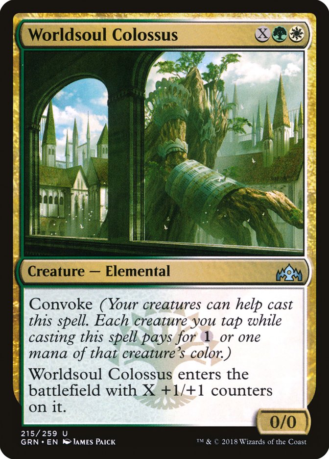 Worldsoul Colossus [Guilds of Ravnica] [Foil]