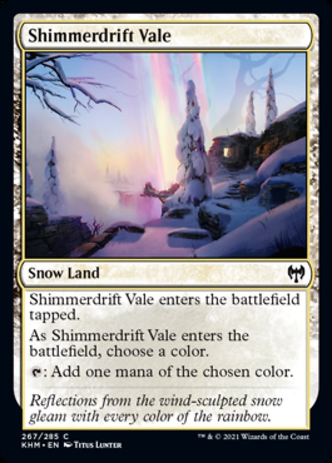 Shimmerdrift Vale [Kaldheim] [Foil]