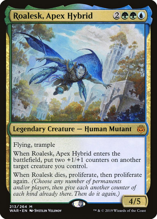 Roalesk, Apex Hybrid [War of the Spark] [Foil]