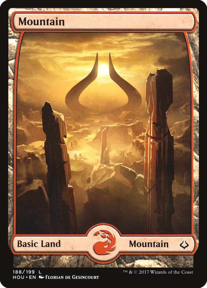 Mountain (188) [Hour of Devastation] [Foil]