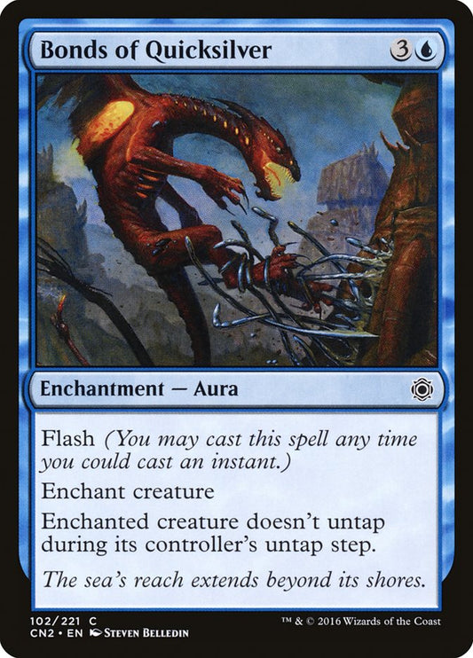 Bonds of Quicksilver [Conspiracy: Take the Crown] [Foil]