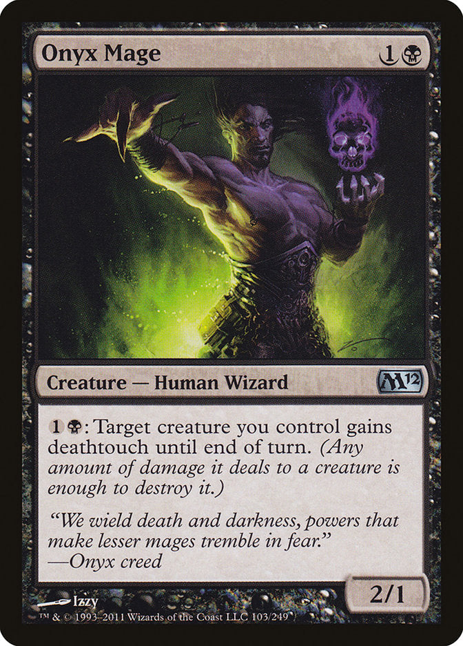 Onyx Mage [Core Set 2012] [Foil]