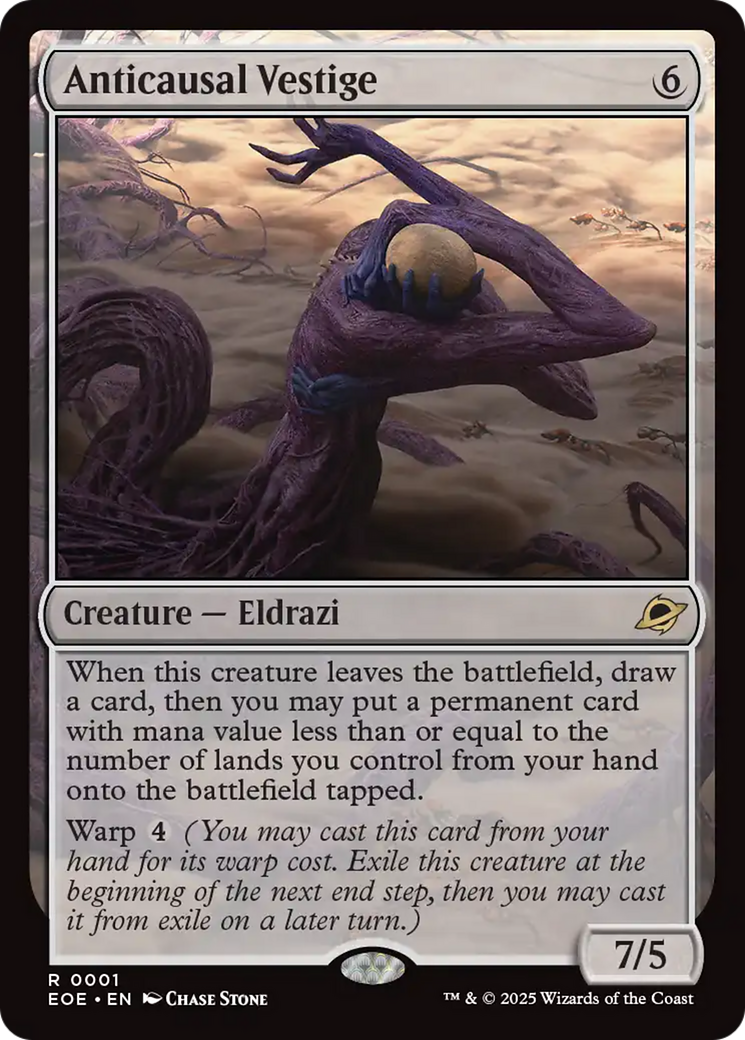Anticausal Vestige [Edge of Eternities] [Foil]