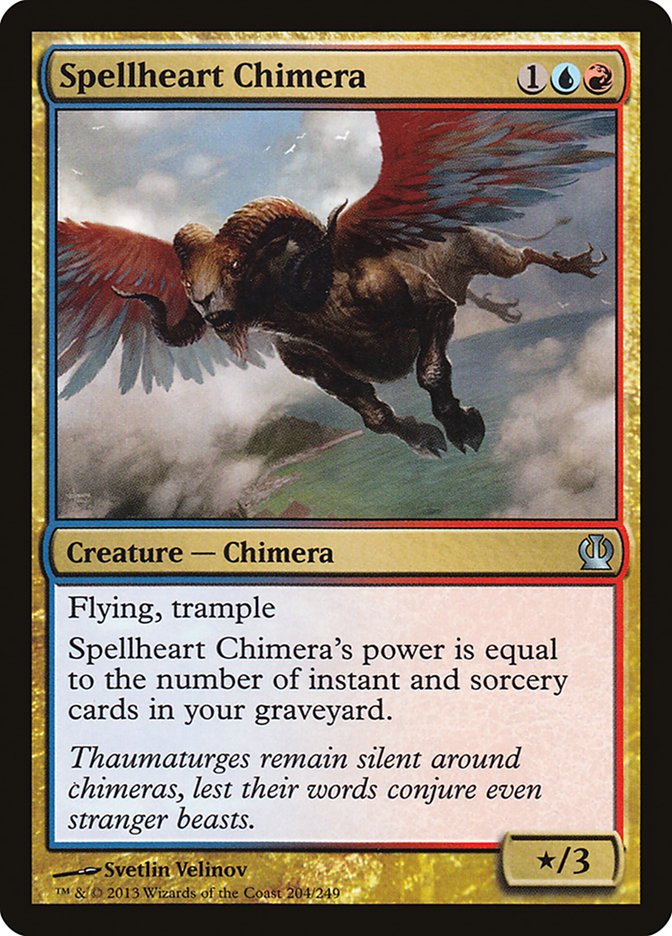 Spellheart Chimera [Theros] [Foil]