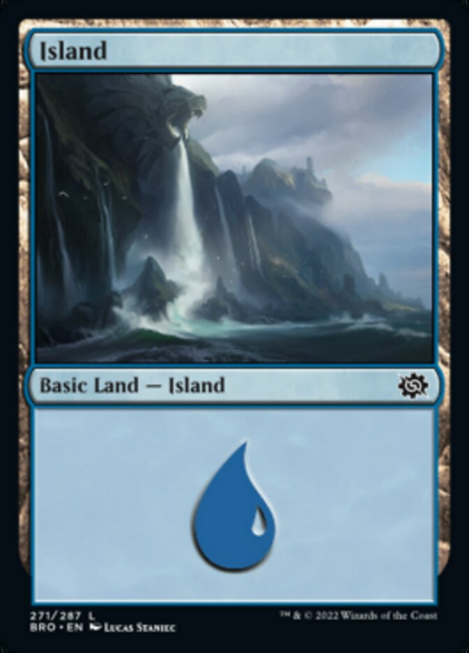 Island (271) [The Brothers' War] [Foil]
