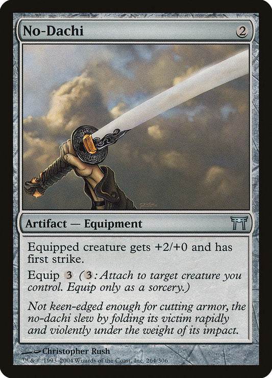 No-Dachi [Champions of Kamigawa] [Foil]