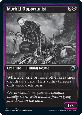 Morbid Opportunist [Innistrad: Double Feature] [Foil]