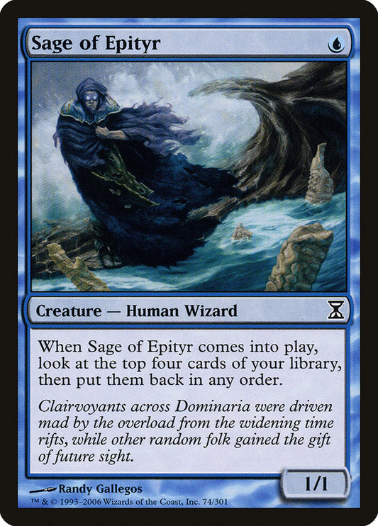 Sage of Epityr [Time Spiral] [Foil]