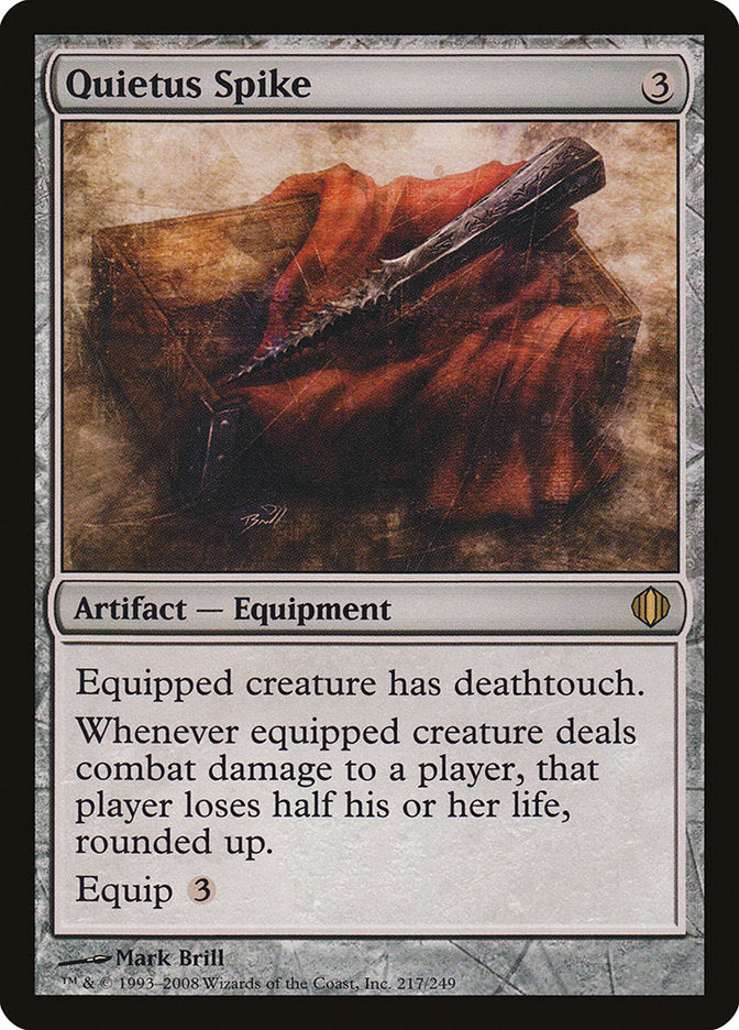 Quietus Spike [Shards of Alara] [Foil]
