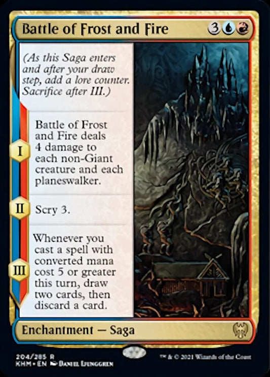 Battle of Frost and Fire [Kaldheim] [Foil]