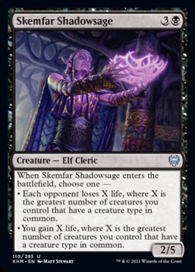 Skemfar Shadowsage [Kaldheim] [Foil]