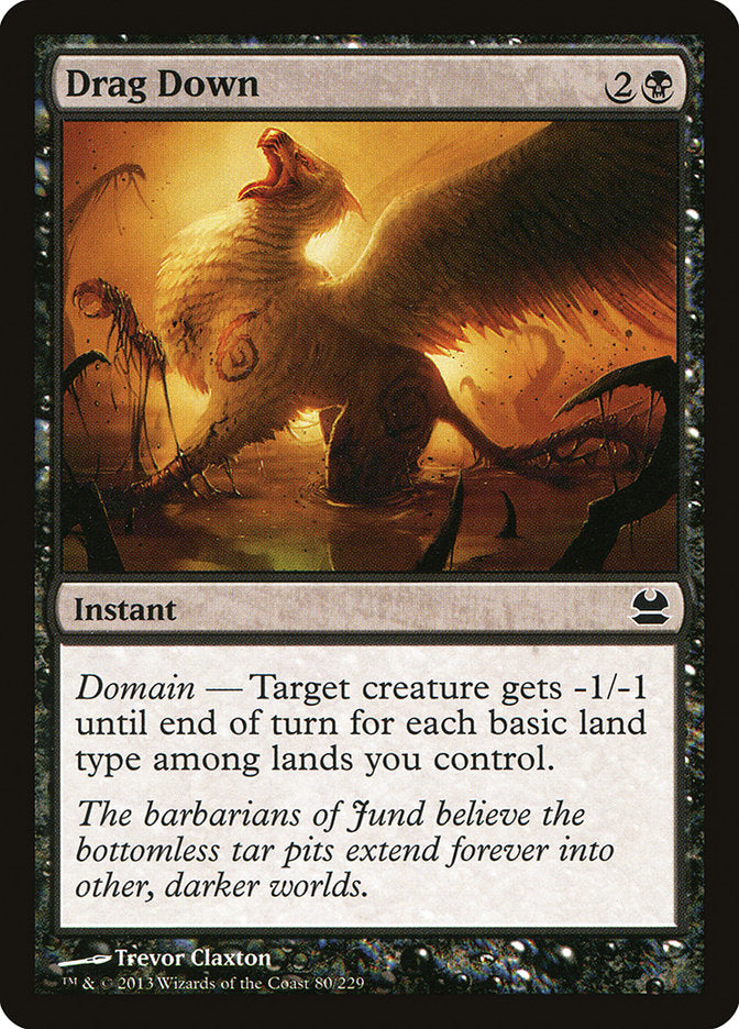 Drag Down [Modern Masters] [Foil]