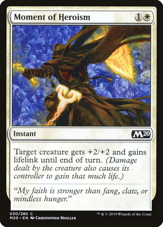 Moment of Heroism [Core Set 2020] [Foil]