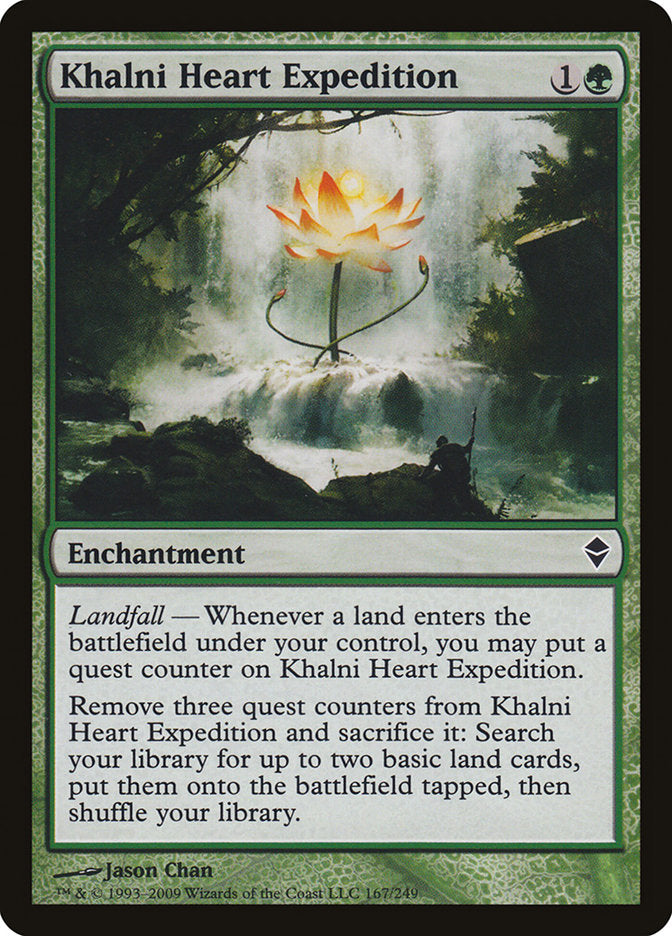 Khalni Heart Expedition [Zendikar] [Foil]