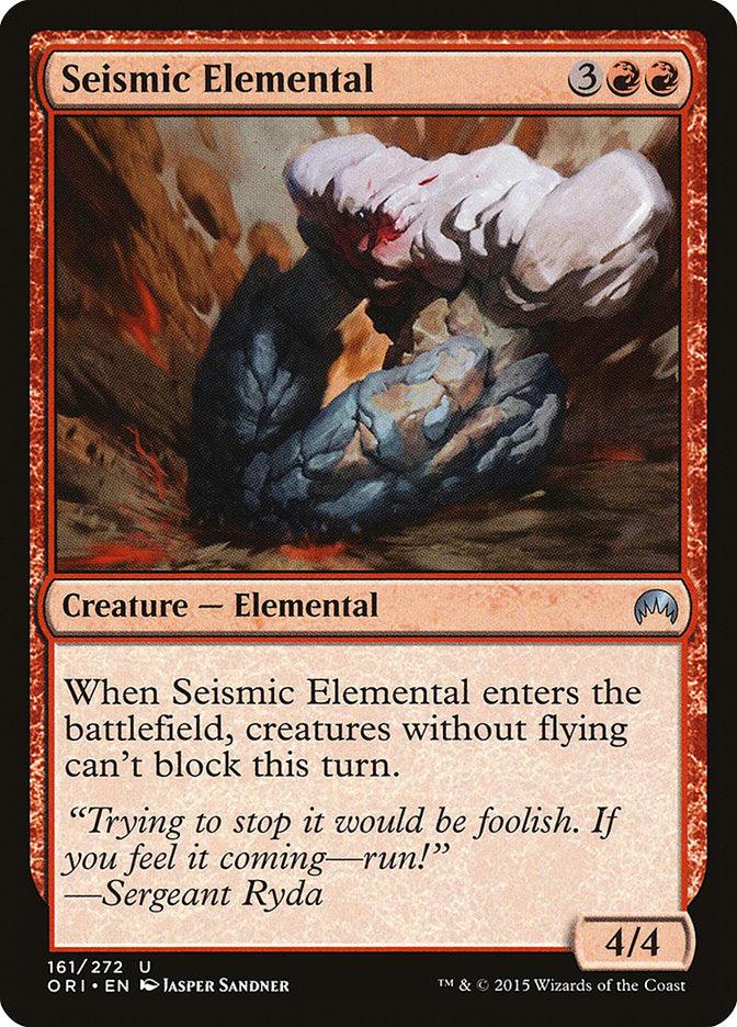 Seismic Elemental [Magic Origins] [Foil]