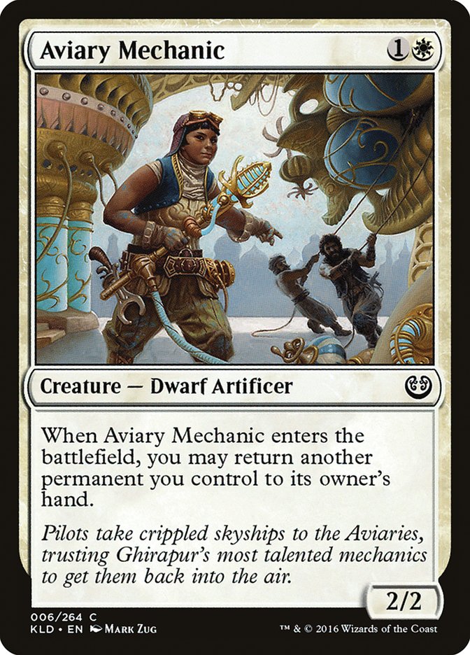 Aviary Mechanic [Kaladesh] [Foil]