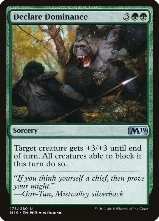 Declare Dominance [Core Set 2019] [Foil]