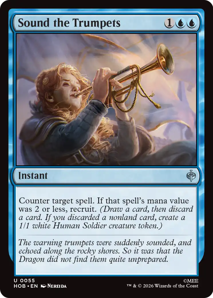 Sound the Trumpets [The Hobbit] [Foil]
