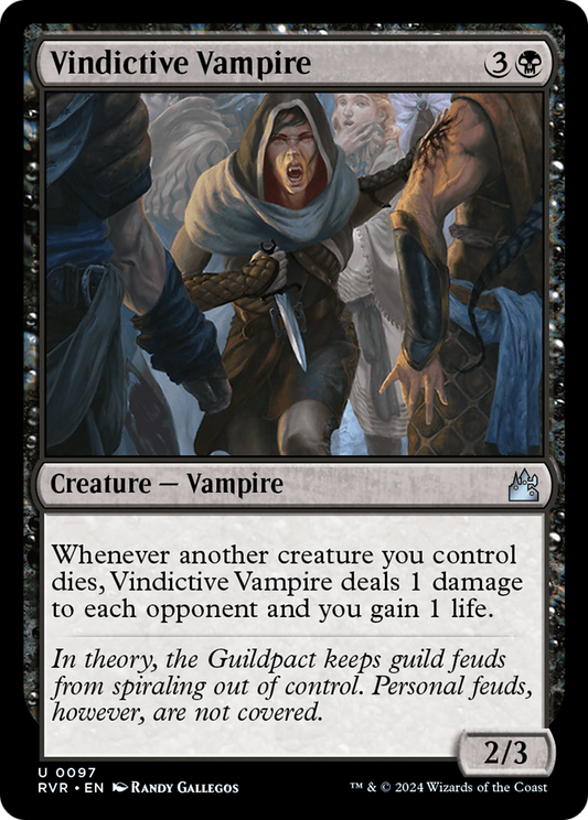 Vindictive Vampire [Ravnica Remastered] [Foil]